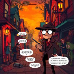 Whodunit: The Greeting Game - Text-based game