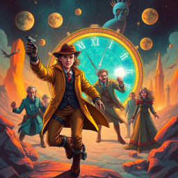 ChronoClash: Whose Time Is It Anyway? - Text-based game