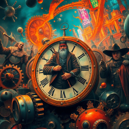 Chrono Clash: Whose Time is It Anyway? - Text-based game