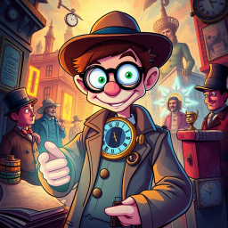 Chrono Chums: Who’s There? - Text-based game