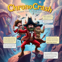ChronoCrash: Whose Time Is It Anyway? - Text-based game