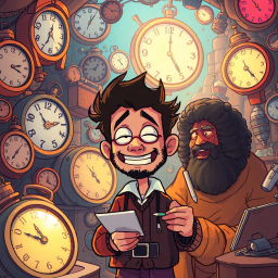 ChronoCrack: Whose Time Is It, Anyway? - Text-based game