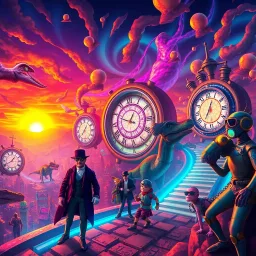 Chronochaos: Whose Time Is It Anyway? - Text-based game