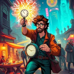 ChronoCaper: Whose Time is it Anyway? - Text-based game
