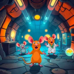 Lab Rats: Whose Lab Is It Anyway? - Text-based game