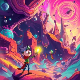 Spectrum Wars: Whose Dimension is it Anyway? - Text-based game