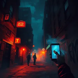 Whispers in the Dark - Text-based game
