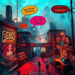 Whose Echo Is It Anyway? - Text-based game