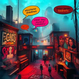 Whose Echo Is It Anyway? - Text-based game