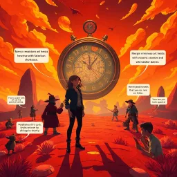 Chrono-Capers: Whose Time Is It, Anyway? - Text-based game