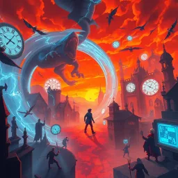 ChronoCarnage: Whose Time is It, Anyway? - Text-based game