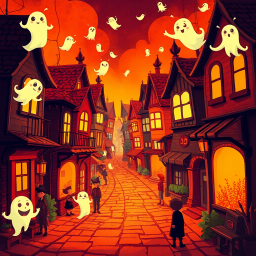 Hello, Whose Ghost Is It Anyway? - Text-based game