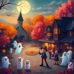 Hello, Whose Ghost Is It Anyway? - Text-based game
