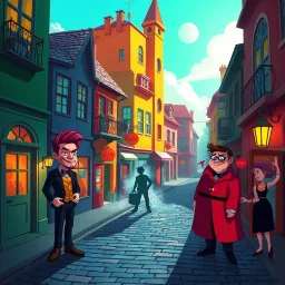 Whose Shadow is it Anyway? - Text-based game