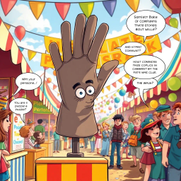 Whose Glove Is This? - Text-based game