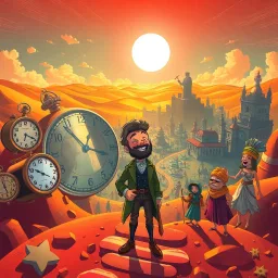 Chronochaos: Whose Time Is It Anyway? - Text-based game