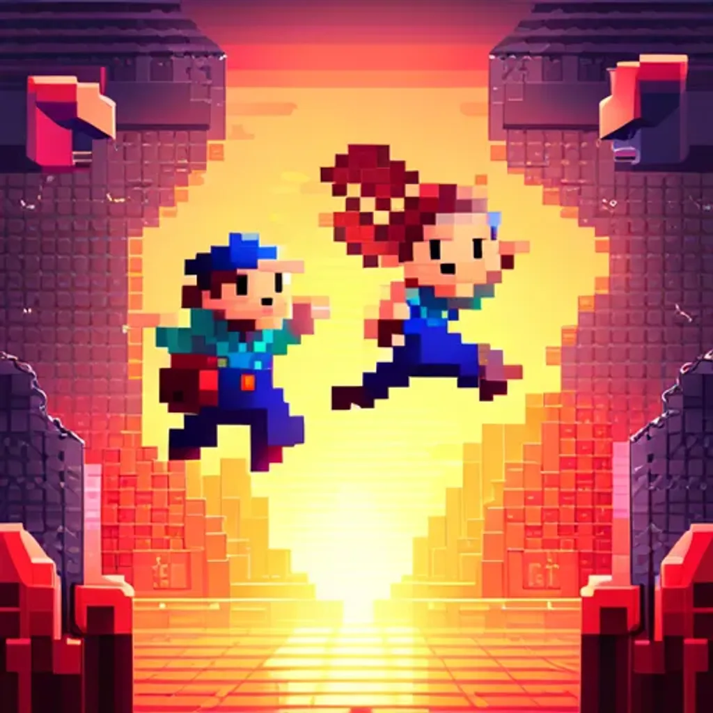 Pixel Plumber Panic