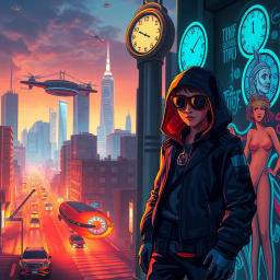 ChronoChase: Whose Time Is It Anyway? - Text-based game