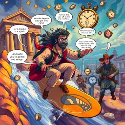 ChronoClash: Whose Time Is It Anyway? - Text-based game