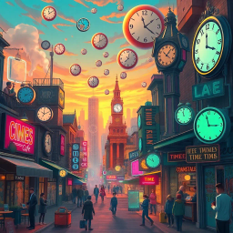 Chronocrack: Whose Time Is It Anyway? - Text-based game