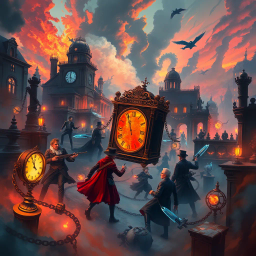 ChronoClash: Whose Time Is It Anyway? - Text-based game