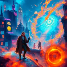 ChronoChase: Whose Time Is It Anyway? - Text-based game