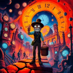 Chrono-Crisis: Whose Time Is It Anyway? - Text-based game