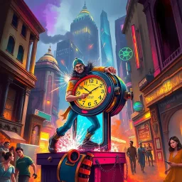 ChronoClash: Whose Time Is It Anyway? - Text-based game