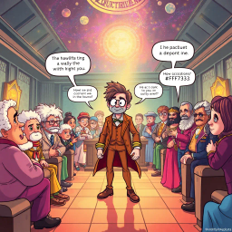 ChronoQuest: Whose Hello is it Anyway? - Text-based game