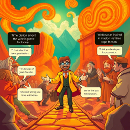 ChronoQuest: Whose Hello is it Anyway? - Text-based game