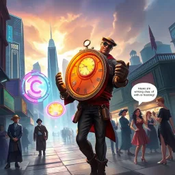 ChronoClash: Whose Time Is It Anyway? - Text-based game