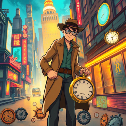 Chrono Chaser: Who's Time Is It Anyway? - Text-based game