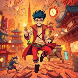 Temporal Tangle: Whose Time Is It Anyway? - Text-based game