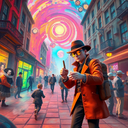 Chronocaper: Whose Time Is It Anyway? - Text-based game