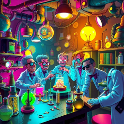 Whose Lab is it Anyway? - Text-based game