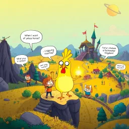 Chronicles of the Clueless: Whose Quest Is It Anyway? - Text-based game