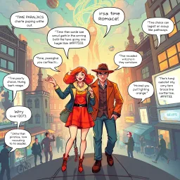 ChronoRift: A Daring Date with Destiny - Text-based game