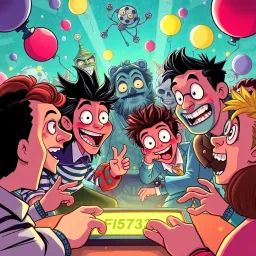 Metamayhem: Whose Adventure Is It Anyway? - Text-based game