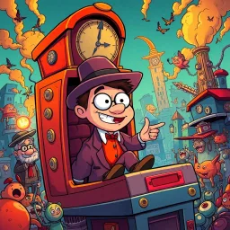 Chrono Chums: Who's There? - Text-based game