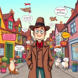 Whose Hello, Anyway? - Text-based game