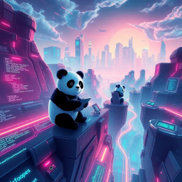 Panda Coding Revolution - Text-based game