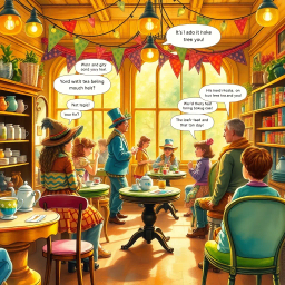 Whose Tea Is It Anyway? - Text-based game