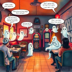 Hello, Whose Ghost Is It Anyway? - Text-based game