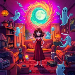 Hello, Whose Ghost Is It Anyway? - Text-based game