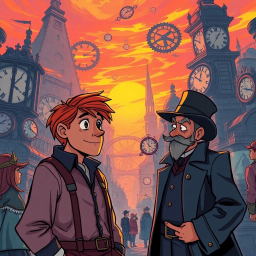 ChronoChase: Whose Time Is It Anyway? - Text-based game