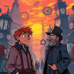 ChronoChase: Whose Time Is It Anyway? - Text-based game
