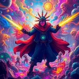 Spectrum Wars: Whose Dimension Is It Anyway? - Text-based game