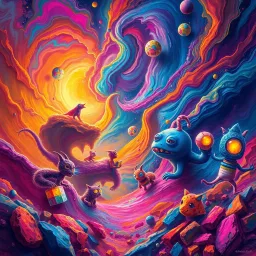 Spectrum Wars: Whose Dimension Is It Anyway? - Text-based game