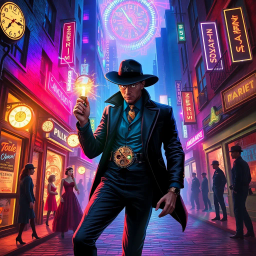 Chrono-Caper: Whose Time Is It Anyway? - Text-based game