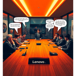 Corporate Conundrum: The ThinkPad Chronicles - Text-based game